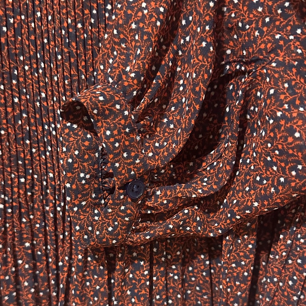 MICHAEL Michael Kors Speckled Maroon Blouse – Size Medium - Picture 3 of 4